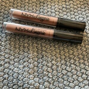 Lot Of 2 NYX Lingerie Liquid Lipstick Lace Detail LIPL103 New & Sealed